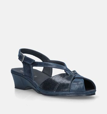 Hush Puppies Sandalen Goud/Blauw