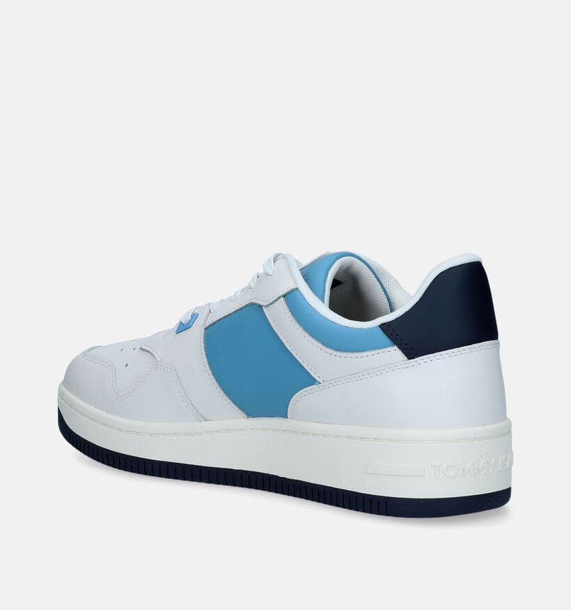 Tommy Hilfiger TJM Mix Mat Cupsole 2.0 Witte Veterschoenen voor heren (336693)