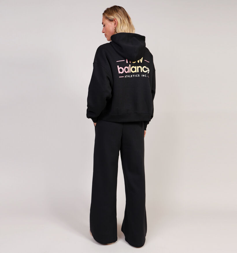 New Balance Zwarte Hoodie voor dames (362072)