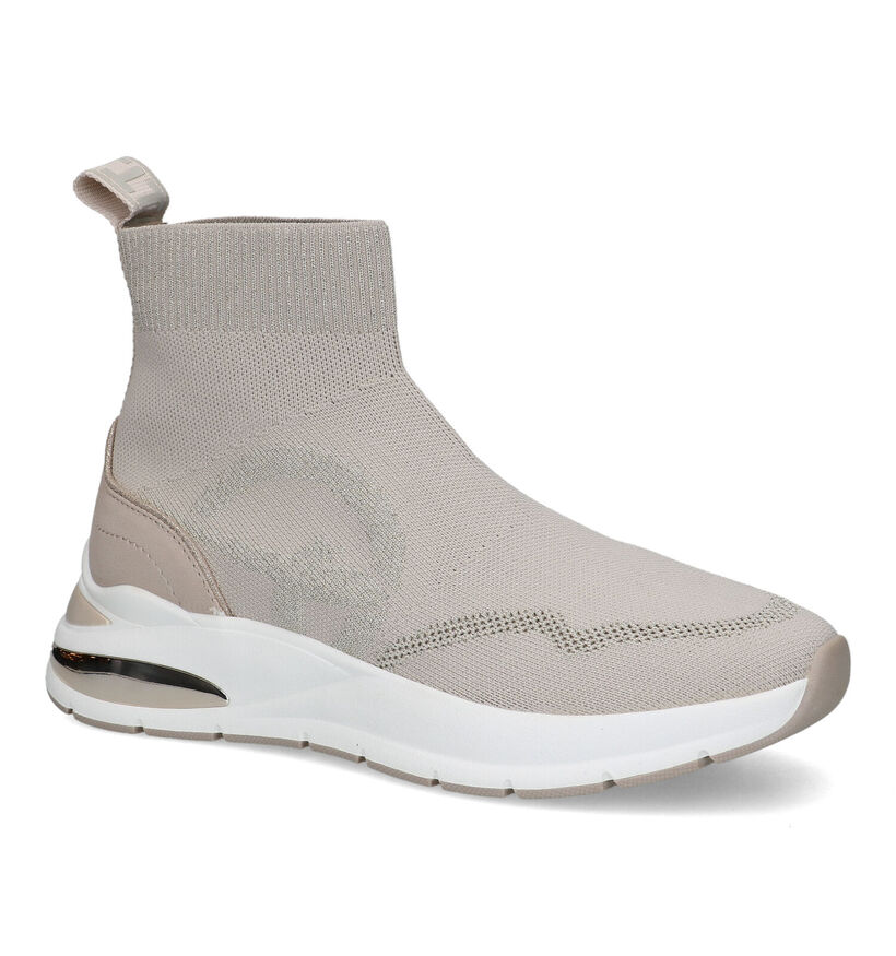 Tamaris Baskets chaussettes en Noir en simili cuir (320569)