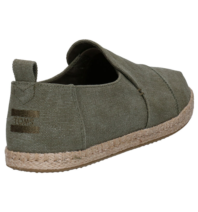 Toms Alpargata Kaki Espadrilles in stof (269363)