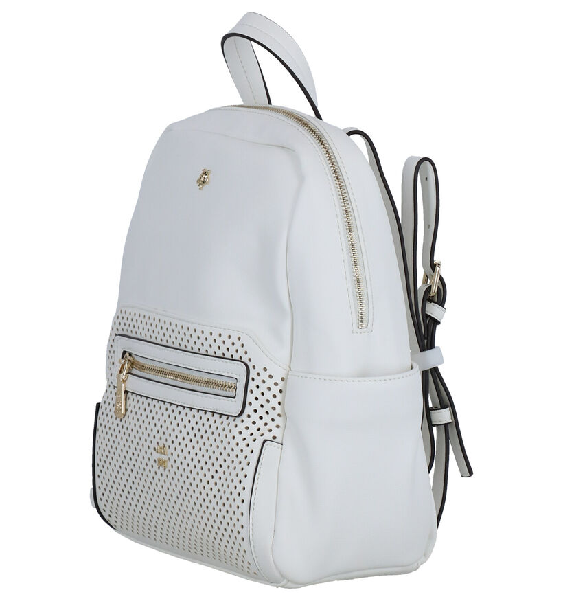 Aca Jou Rubio Sac à Dos en Blanc en simili cuir (272930)