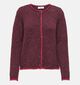 JDY Zoey Gilet en Bordeaux pour femmes (362419)