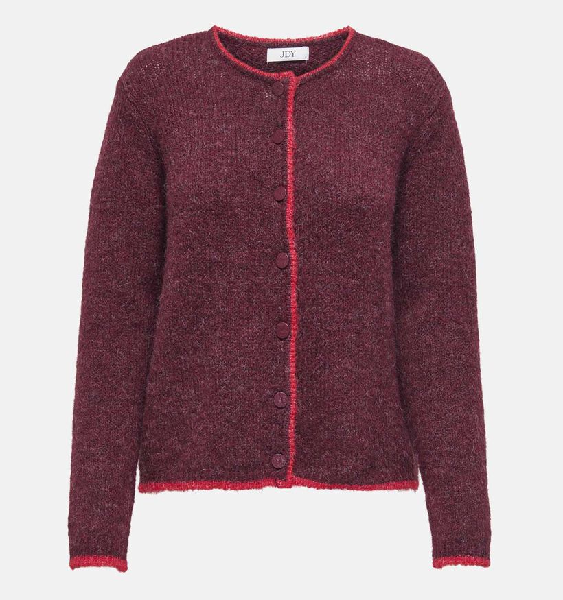 JDY Zoey Gilet en Bordeaux pour femmes (362419)