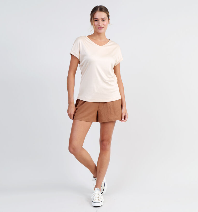 comma T-shirt en Beige (327346)