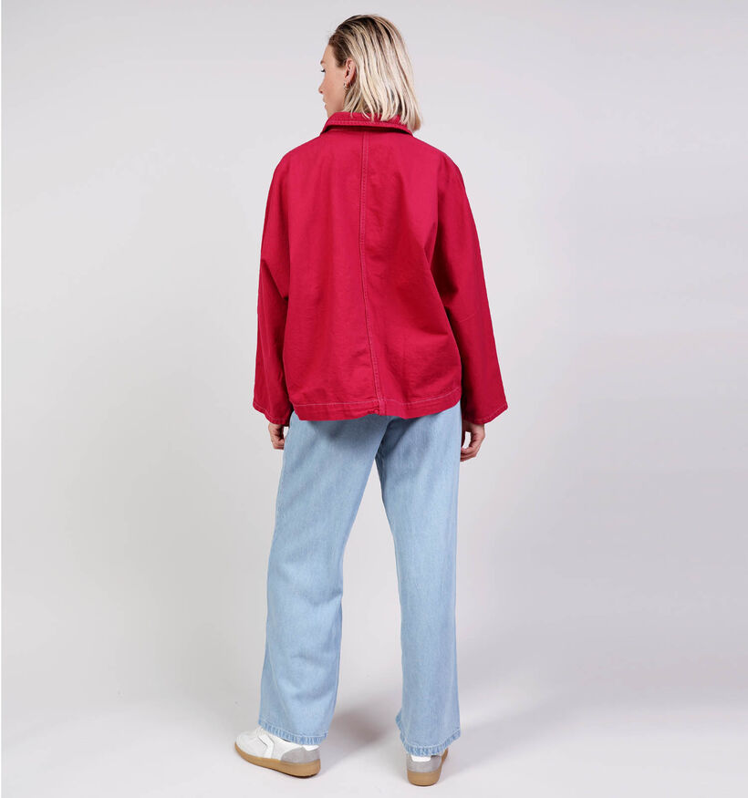 Vila Creek Oversized Denim Rode Hemd voor dames (369487)