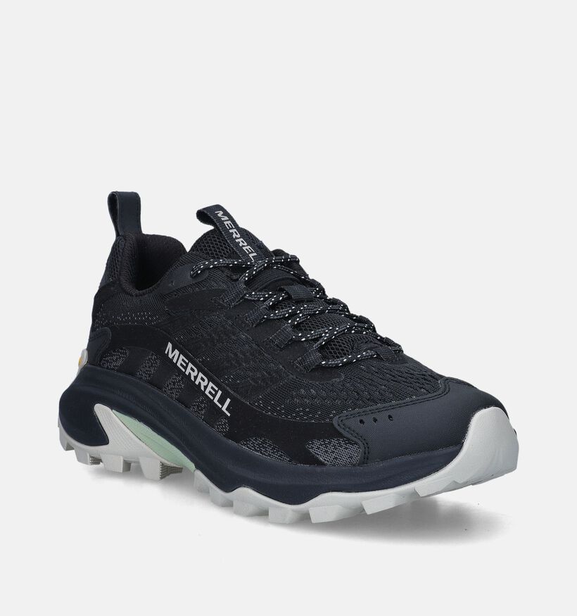 Merrell Moab Speed 2 Chaussures de randonnée en Noir pour femmes (347662) - pour semelles orthopédiques