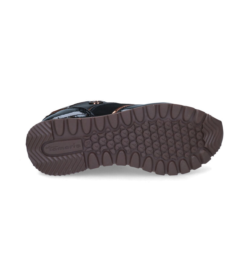 Tamaris Baskets casual en Noir pour femmes (313134) - pour semelles orthopédiques