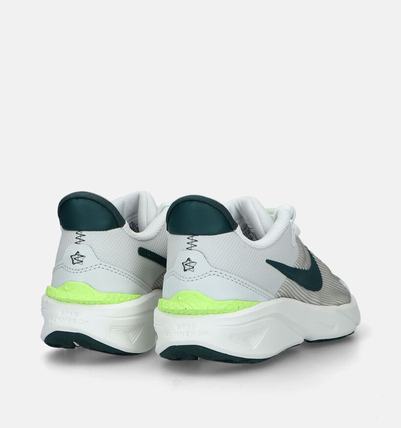 Nike Star Runner 4NN GS Witte Sneakers voor meisjes, jongens (357245)