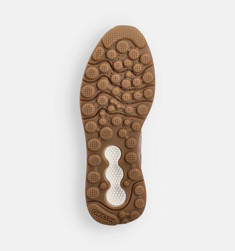 Geox Taupe Sneakers voor dames (360130) - geschikt voor steunzolen