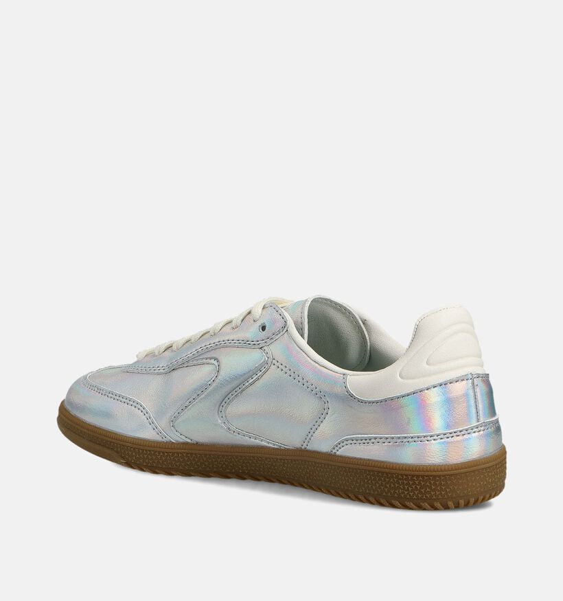Skechers Hotshot Zilveren Sneakers Holographic voor dames (359732) - geschikt voor steunzolen