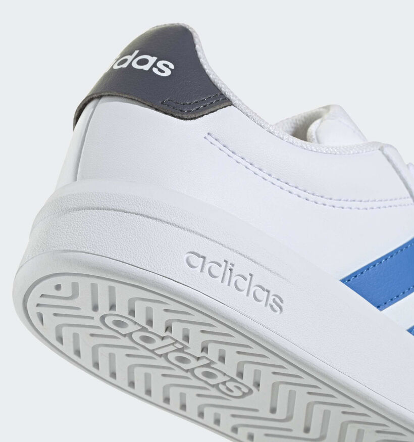 adidas Grand Court Witte Sneakers voor jongens (372643)