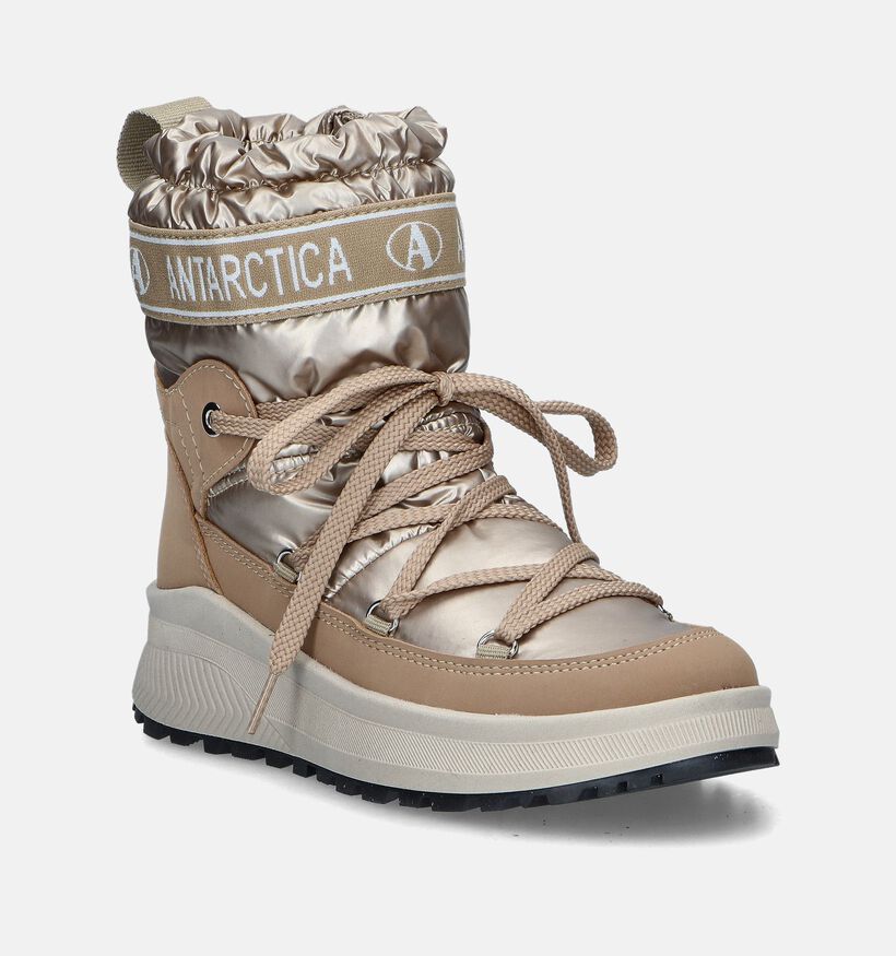 Antartica Bottes de neige en Or pour femmes (348549)
