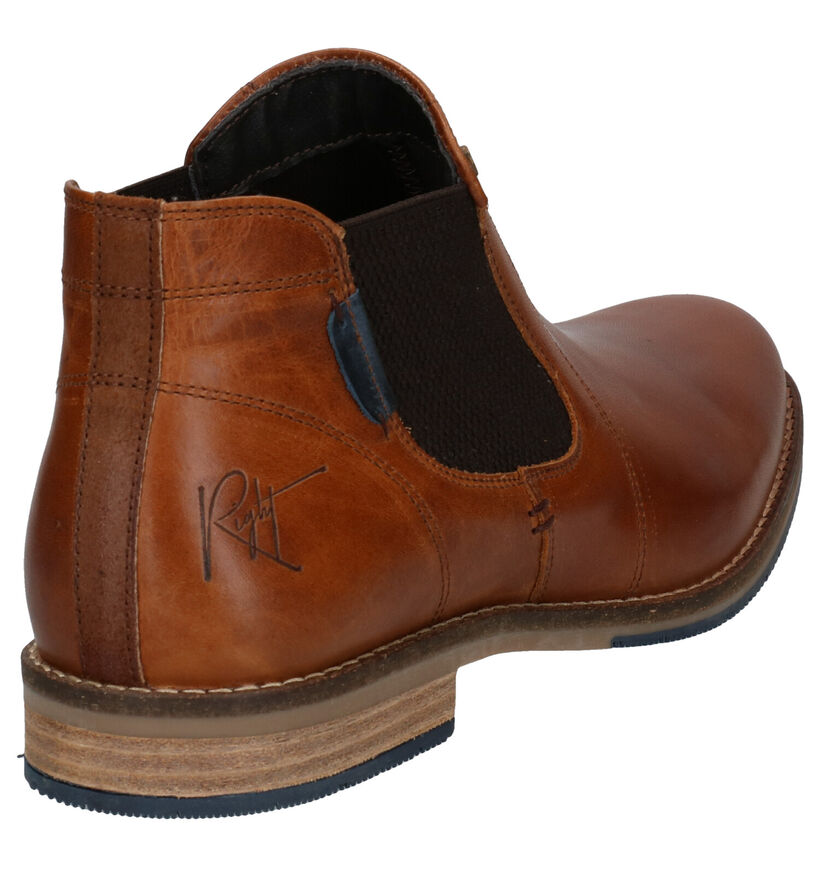 Bullboxer Cognac Boots in leer (276986)