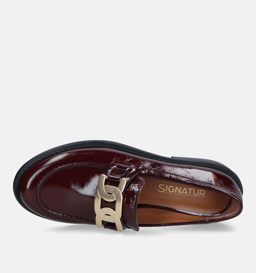 Signatur Loafers en Bordeaux pour femmes (332730)