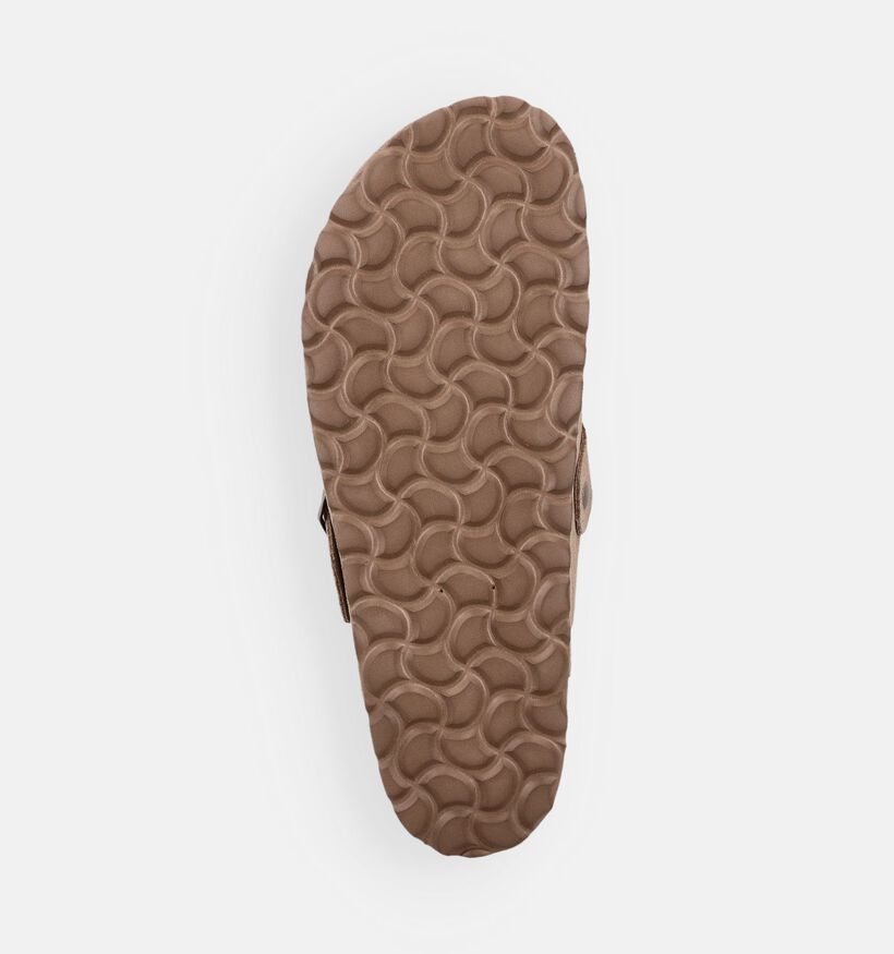 Billowy Zueco Taupe Gesloten Slippers voor dames (377839)