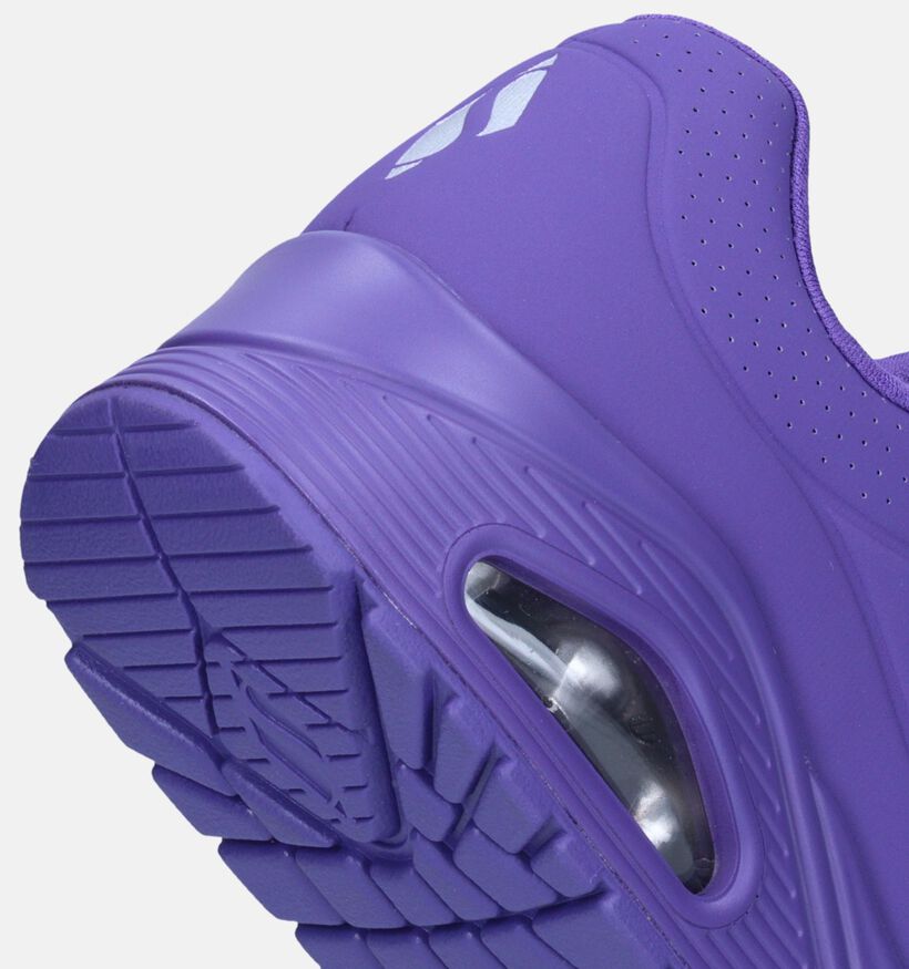 Skechers Uno Night Shades Baskets en Mauve pour femmes (344732)