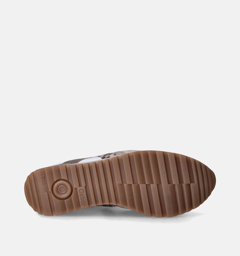 Gabor OptiFit Baskets en Blanc pour femmes (352044) - pour semelles orthopédiques