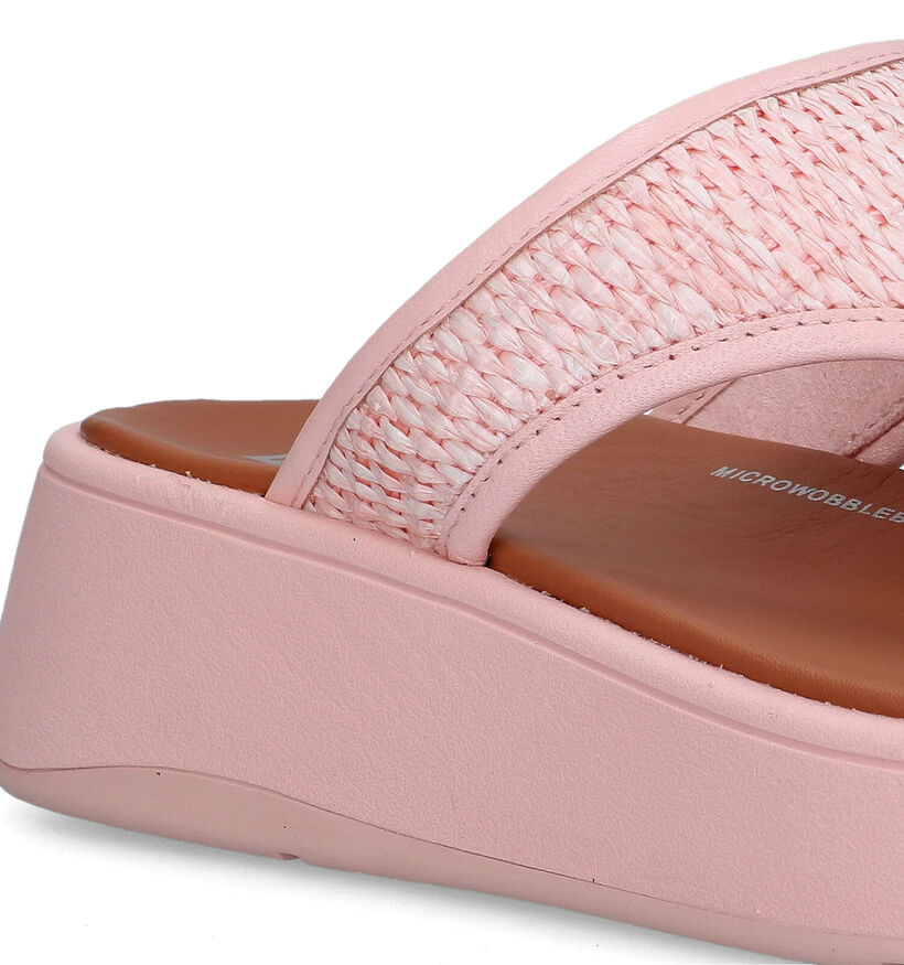 FitFlop F-Mode Tongs en Rose pour femmes (320484)