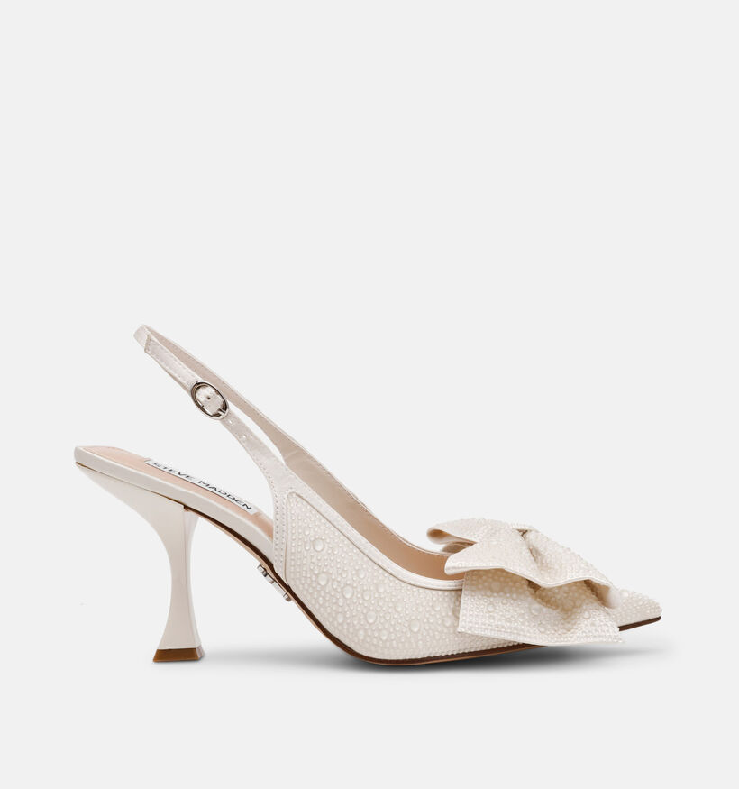 Steve Madden Neasa Ivory Pearl Witte Pumps Slingback voor dames (379920)