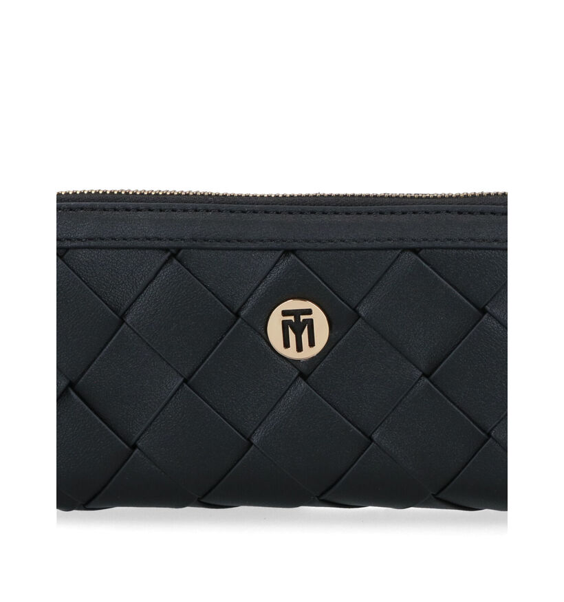 Marco Tozzi Porte-monnaie zippé en Noir pour femmes (306491)