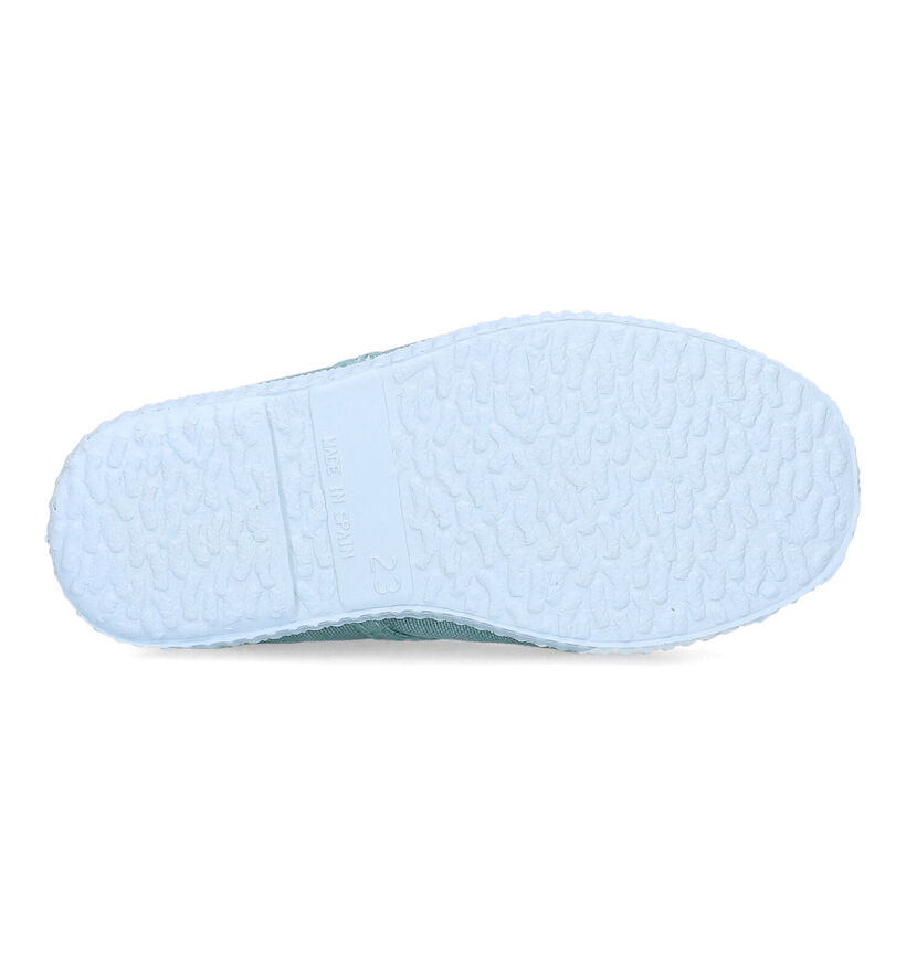 Cienta Slip-ons en Vert clair pour filles, garçons (323829) - pour semelles orthopédiques