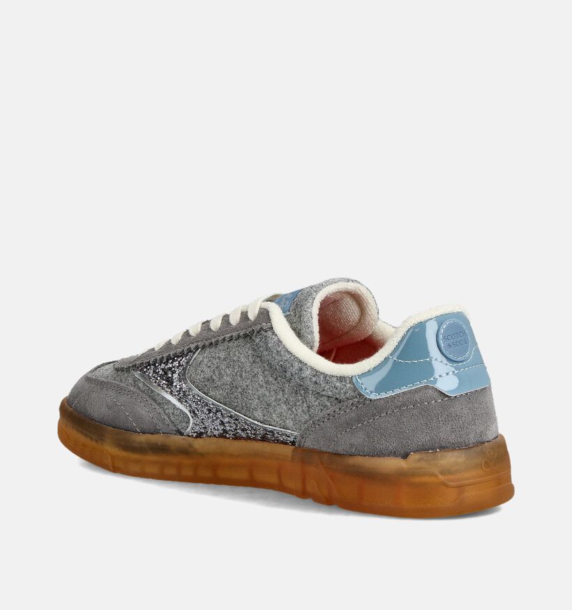 Scotch & Soda Nixie Baskets en Gris pour femmes (362058) - pour semelles orthopédiques