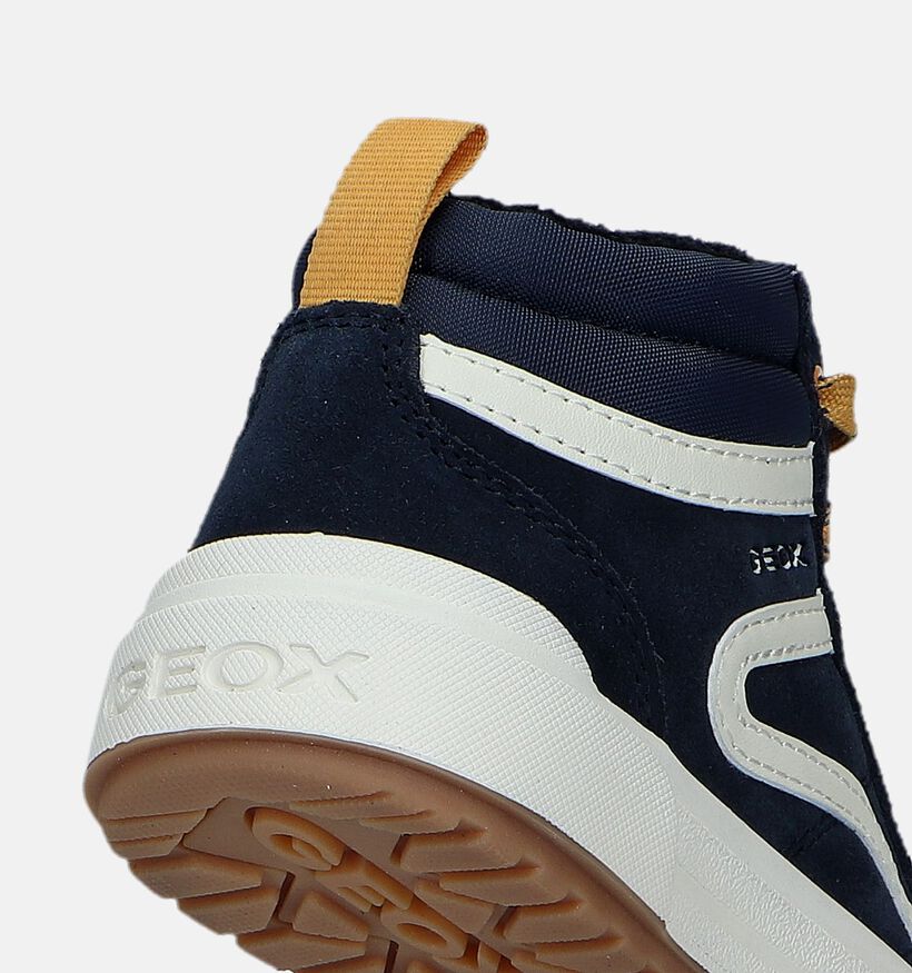 Geox Weemble Blauwe Hoge Sneakers voor jongens (328543) - geschikt voor steunzolen