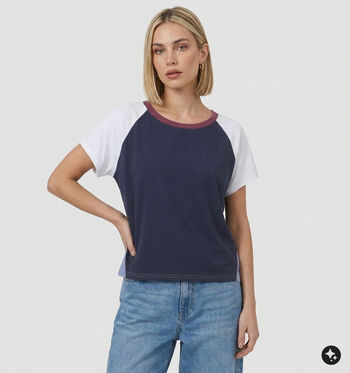 Ador&eacute; T-shirts Bleu