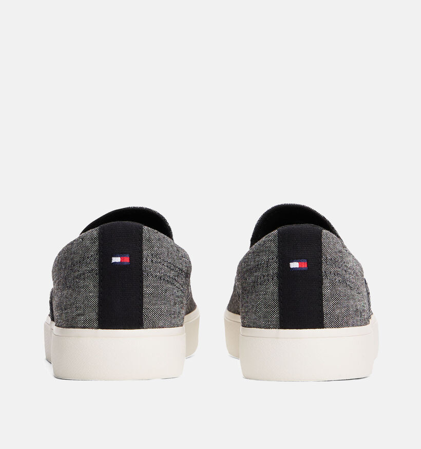 Tommy Hilfiger HI Vulc Low Slip-on Chaussures à enfiler en Gris pour hommes (352826) - pour semelles orthopédiques