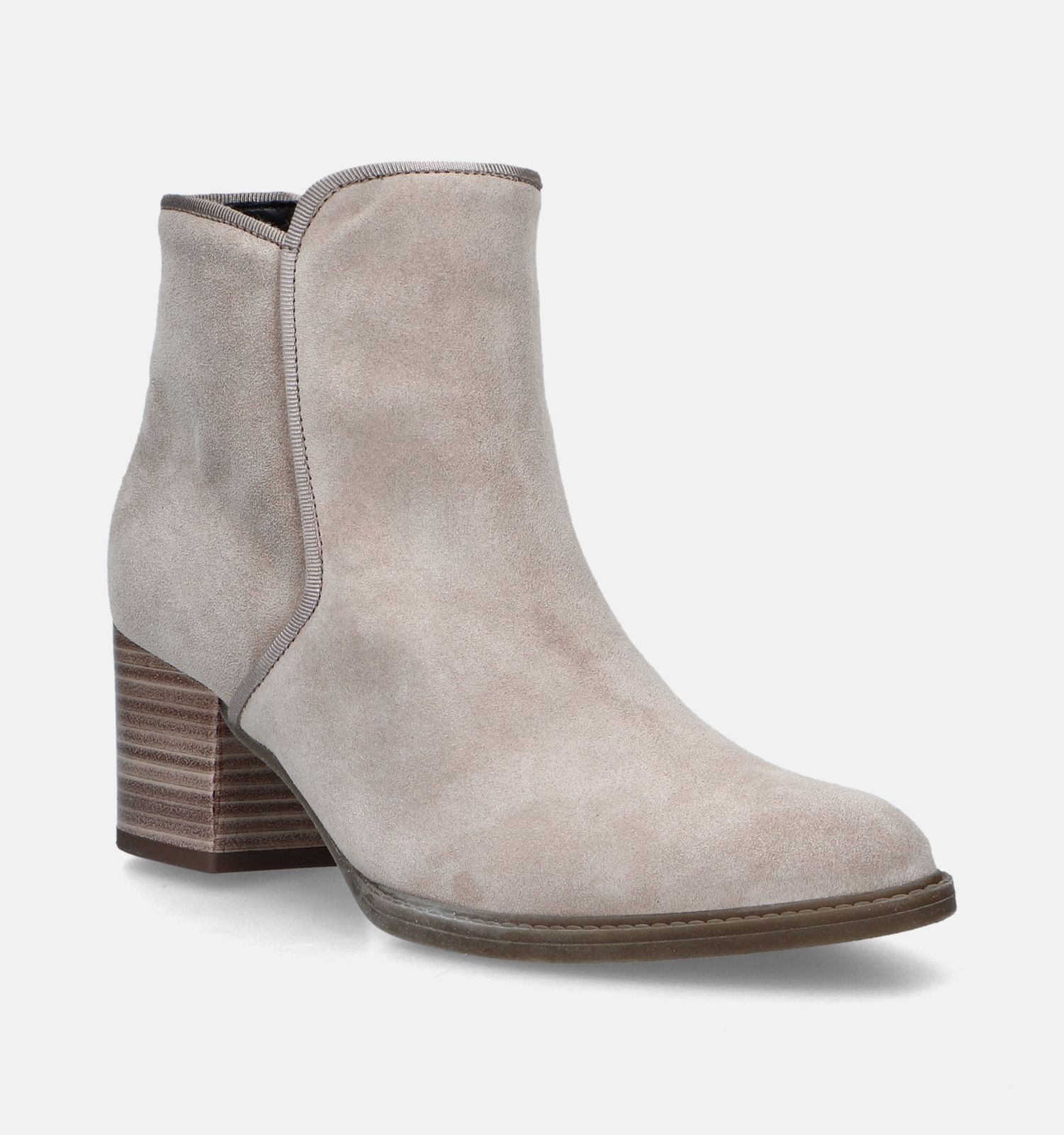 Gabor Comfort Beige Enkellaarsjes | Dames Enkellaarsjes | Online op TORFS.BE