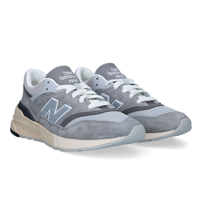 New Balance U 997 Baskets en Gris pour hommes (327276) - pour semelles orthopédiques