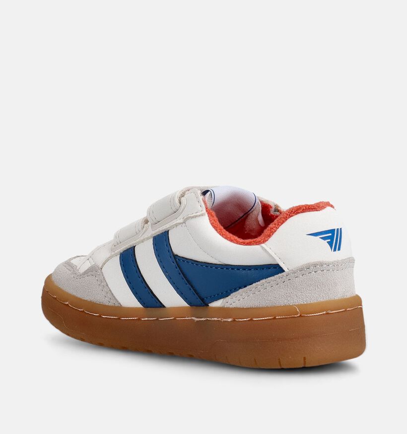 Gola Baskets basses en Blanc pour filles, gar&ccedil;ons (368596) - pour semelles orthop&eacute;diques