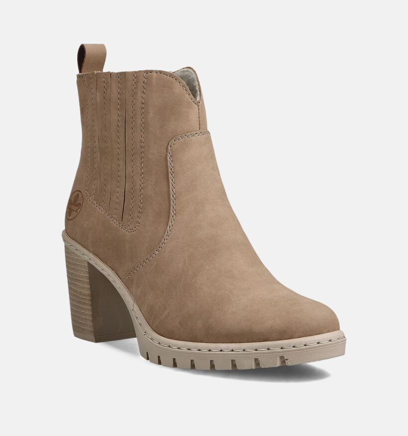 Rieker Bottines à talons en Marron pour femmes (363549)
