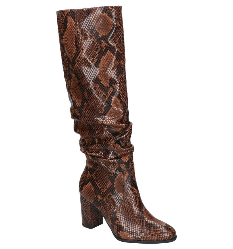Tamaris TOUCH it Bottes en Marron en simili cuir (257059)