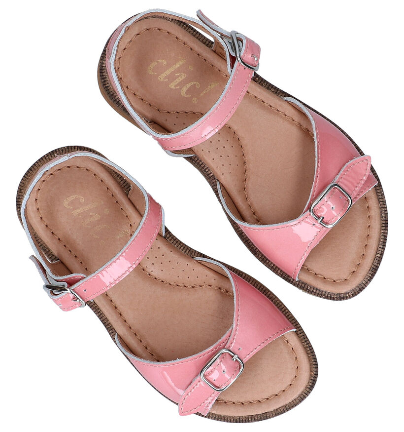 Clic! Roze Sandalen in lak (289873)