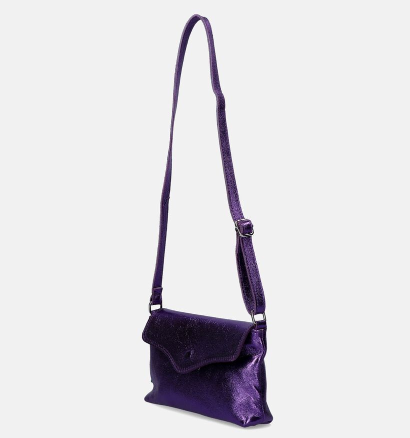 Time Mode Huz Sac porté croisé en Mauve pour femmes (335060)