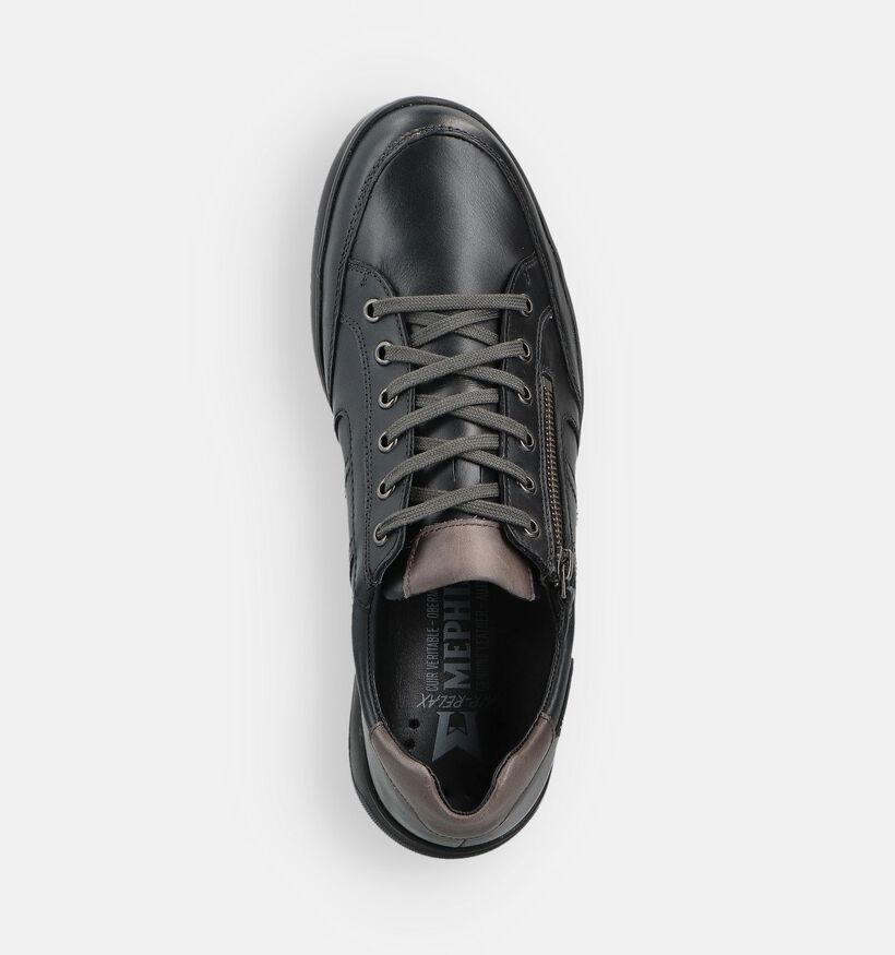 Mephisto Lisandro Randy Chaussures plates en Noir pour hommes (362824) - pour semelles orthopédiques