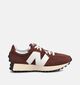 New Balance 327 Donkerbruine Sneakers voor dames (374984) - geschikt voor steunzolen