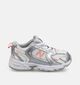 New Balance 530 Zilveren/Roze Sneakers voor meisjes (375227) - geschikt voor steunzolen