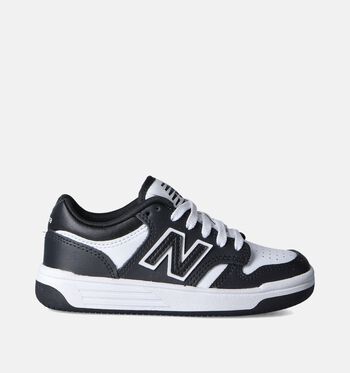 New Balance 480 Sneakers Black/ White/Black/Marine Blue/Team Red