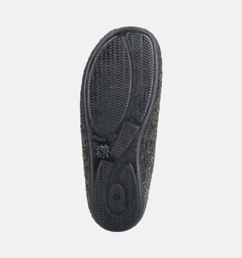 Hush Puppies Denox Donkergrijze Instappantoffels voor heren (377917)