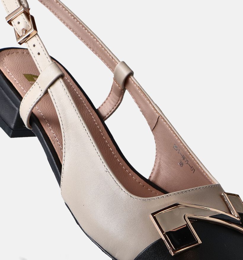 Nathan-Baume Escarpins slingback en Beige pour femmes (356279)