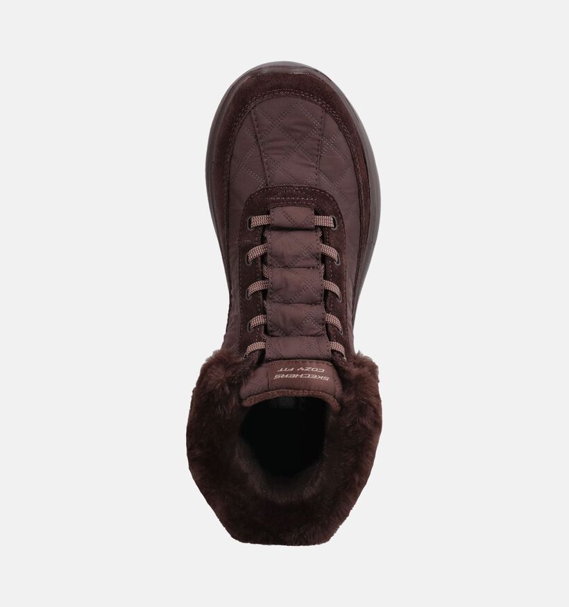 Skechers On-The-Go Encore Donkerbruine Boots voor dames (377983)