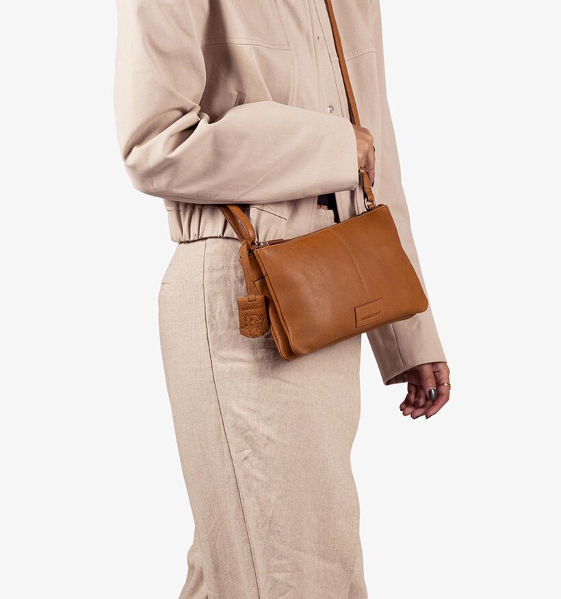 Burkely Sac porté croisé en Cognac pour femmes (337824)