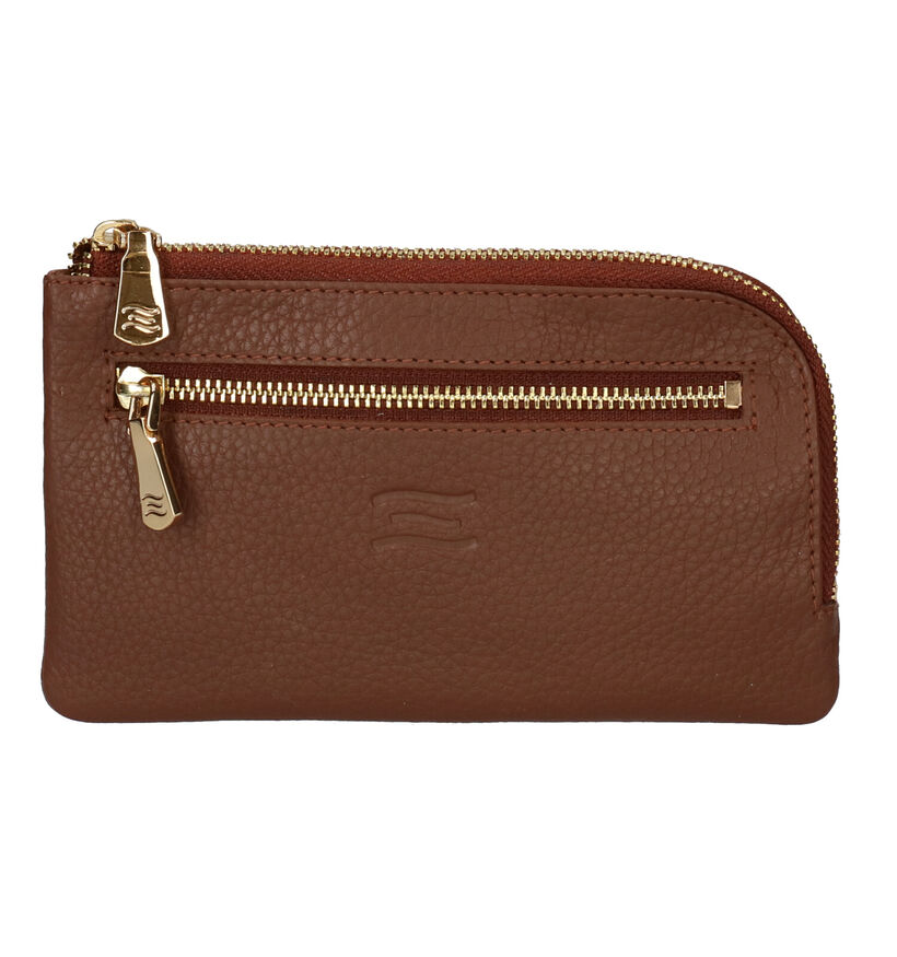 Crinkles Porte-monnaie en Bronze pour femmes (340511)