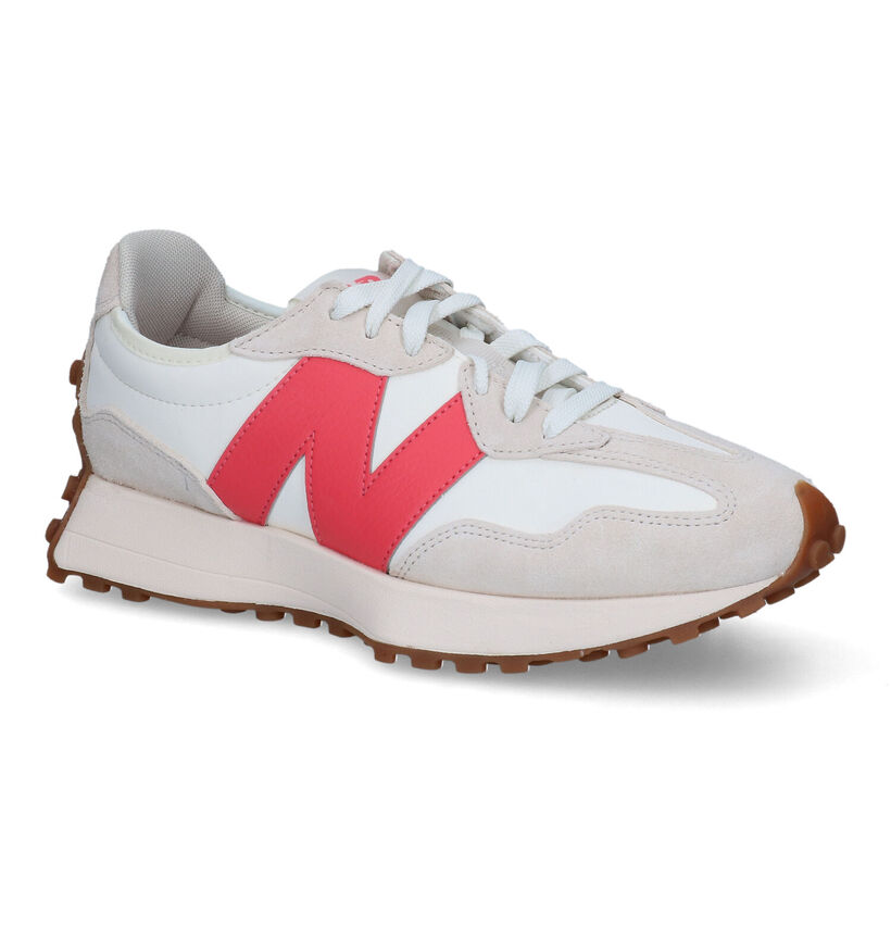 New Balance MS327 Witte Sneakers voor dames (311791) - geschikt voor steunzolen