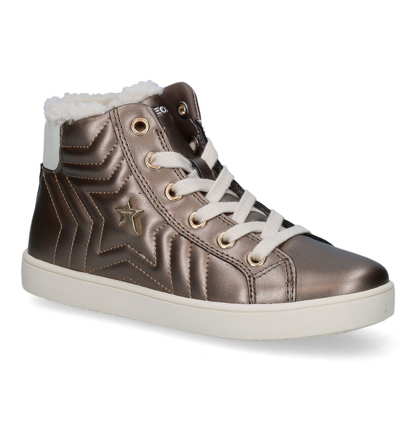 Geox Kathe Bronzen Sneakers in kunstleer (317654)