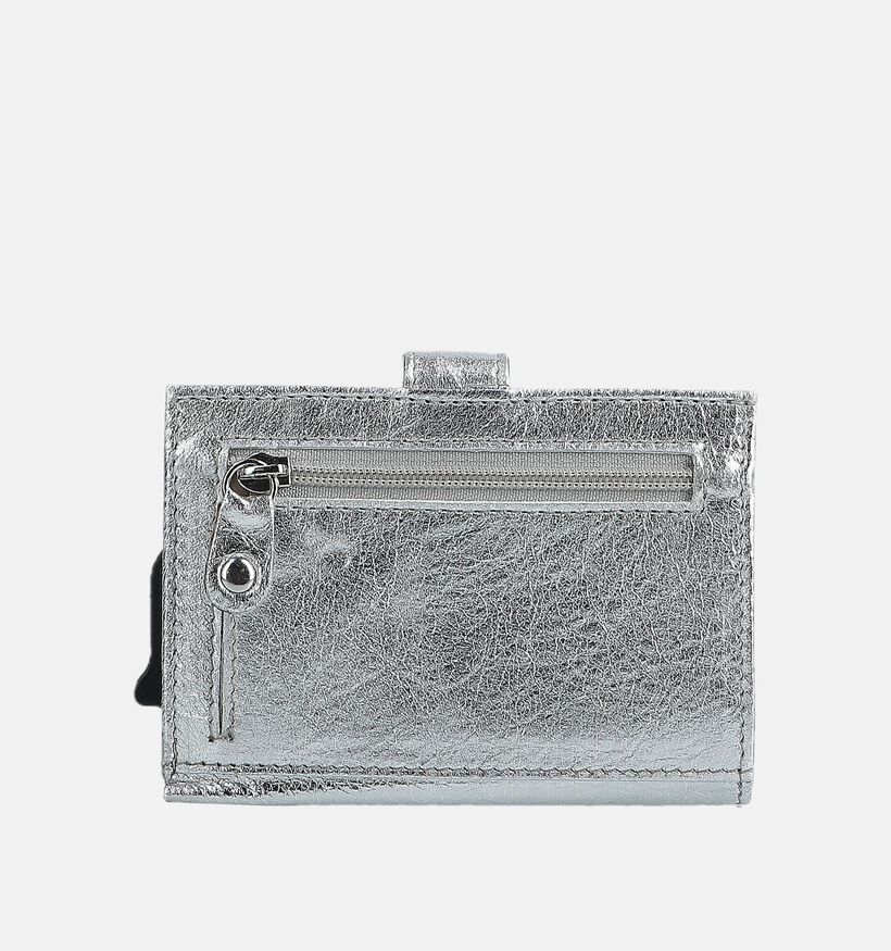 Double-D Zilveren Kaartenhouder voor dames (375965)