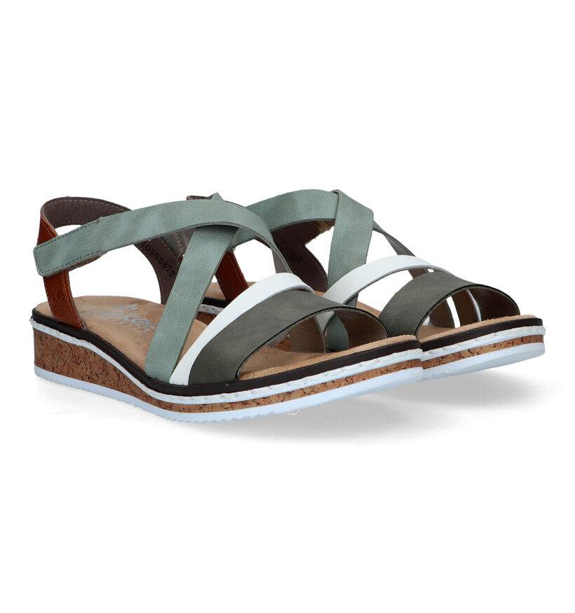 Rieker Blauwe Sandalen voor dames (339099)